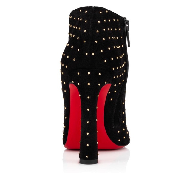 Christian Louboutin RARE Eleonor Plume Crystal accent boots RETAIL 1,295 - Picture 4 of 11